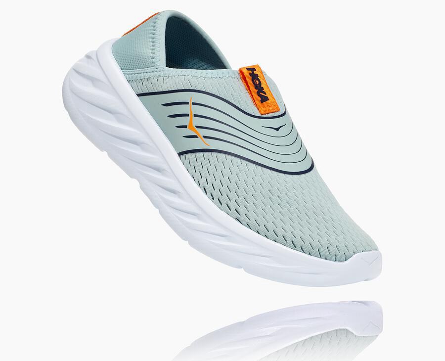 Hoka One One Sandaler Dame - Ora Porno - Blå/Hvide - 964708NAR